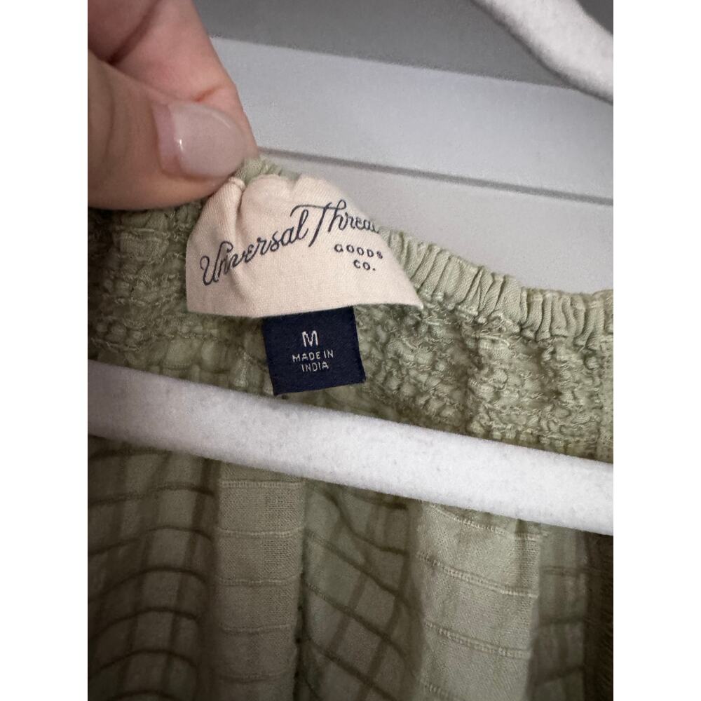 Universal Thread Crossover Tie Blouse Bubble Slee… - image 2